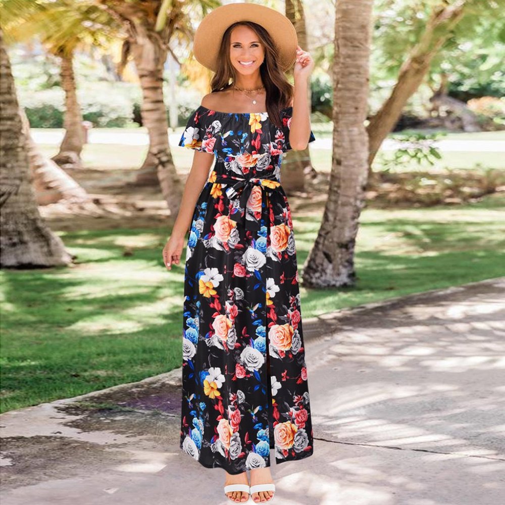 2023 new ladies summer dresses pp